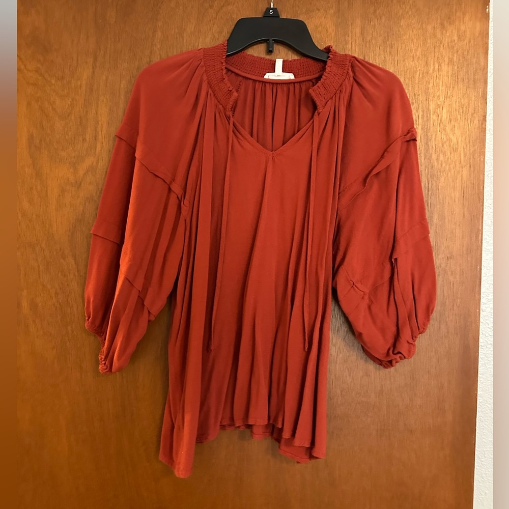 Maurices Terracotta Blouse